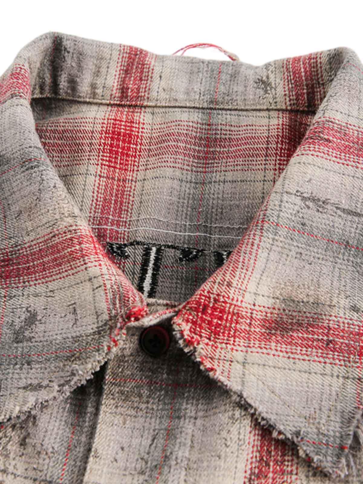 Camisa Plaid Patch Valmont — Distinción urbana irresistible | Plaid