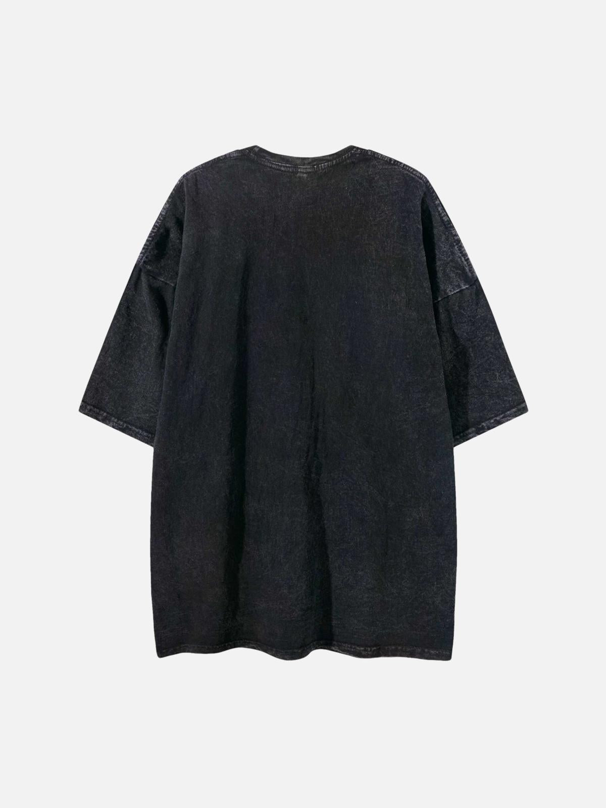 Camiseta Doberman Washed Valmont — Distinción urbana irresistible | Vintage Wash