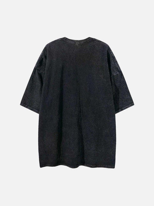 Camiseta Doberman Washed Valmont — Distinción urbana irresistible | Vintage Wash
