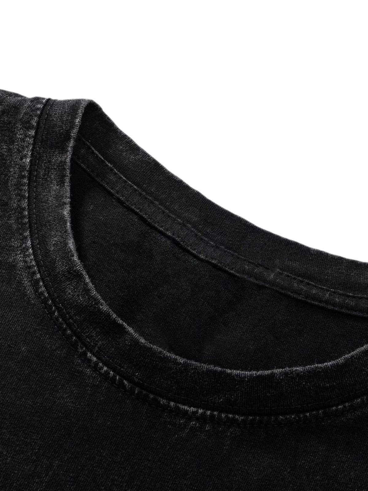 Camiseta Doberman Washed Valmont — Distinción urbana irresistible | Vintage Wash