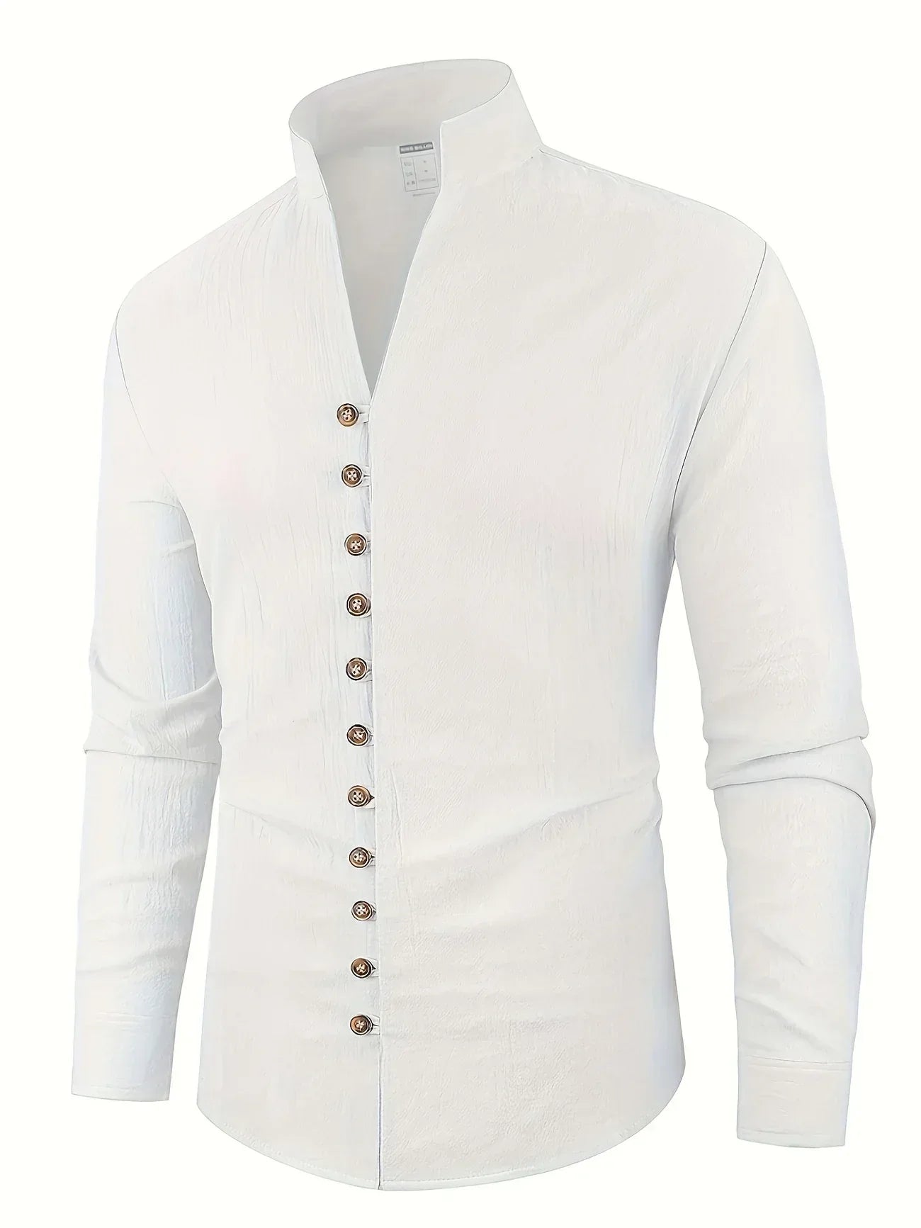 Camisa Coton Long Valmont — Distinción sin esfuerzo | Blanco