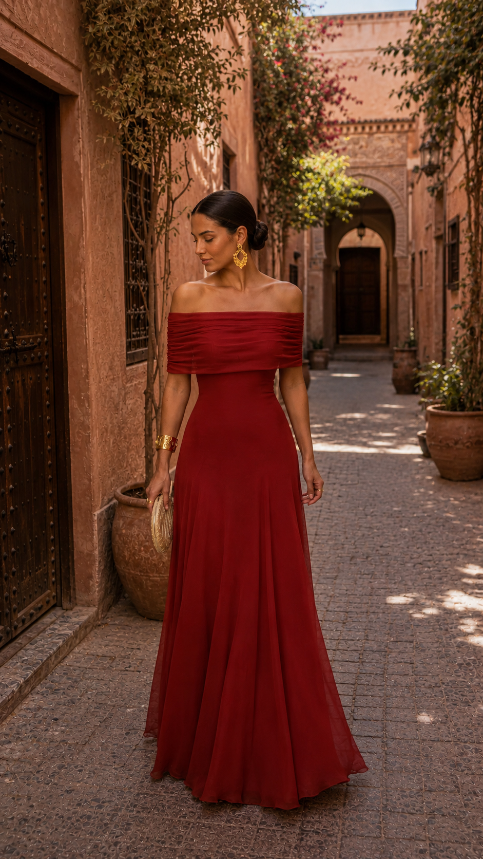 Toledo Terracota Valmont — Vestido | Colección Marrakech