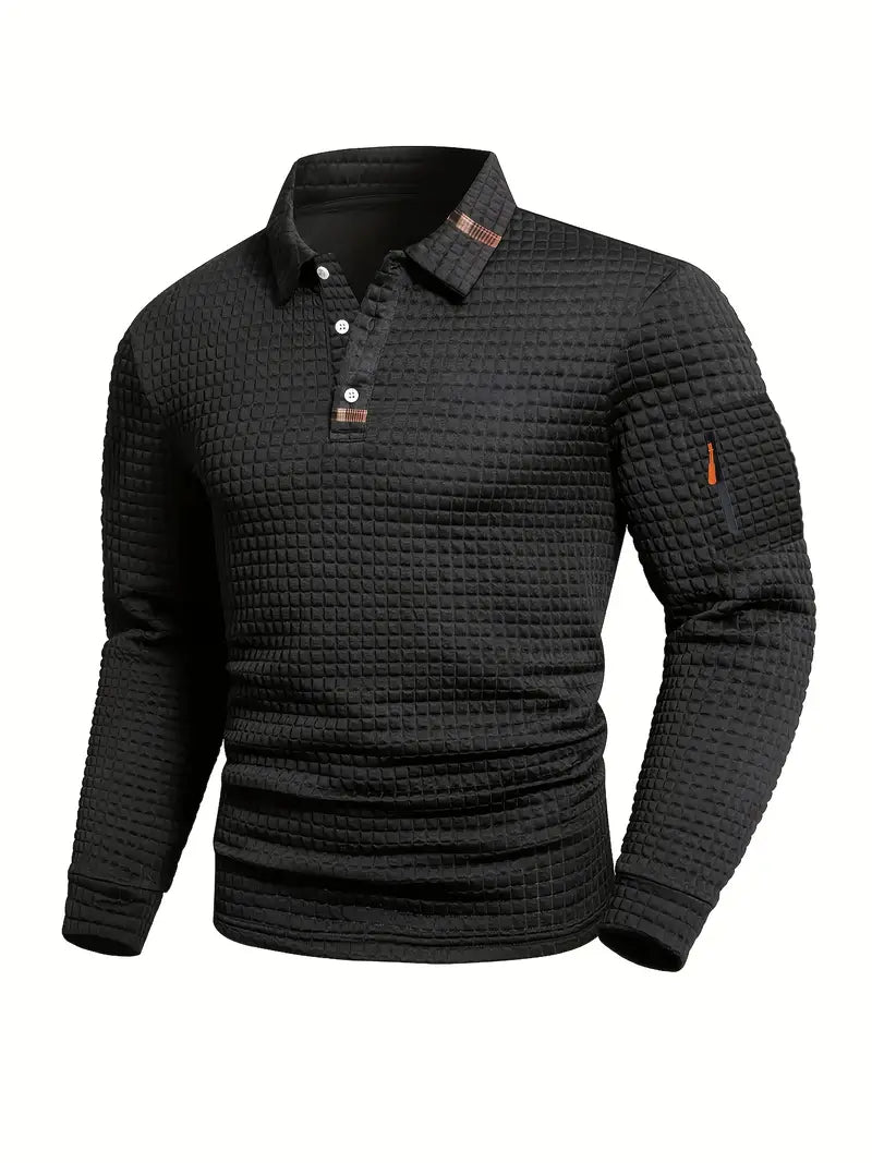 Polo Luxe Valmont — Distinción sin esfuerzo | Azul