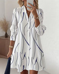 Camisa Ondine Valmont — Cuello Ondulado Elegante Mujer