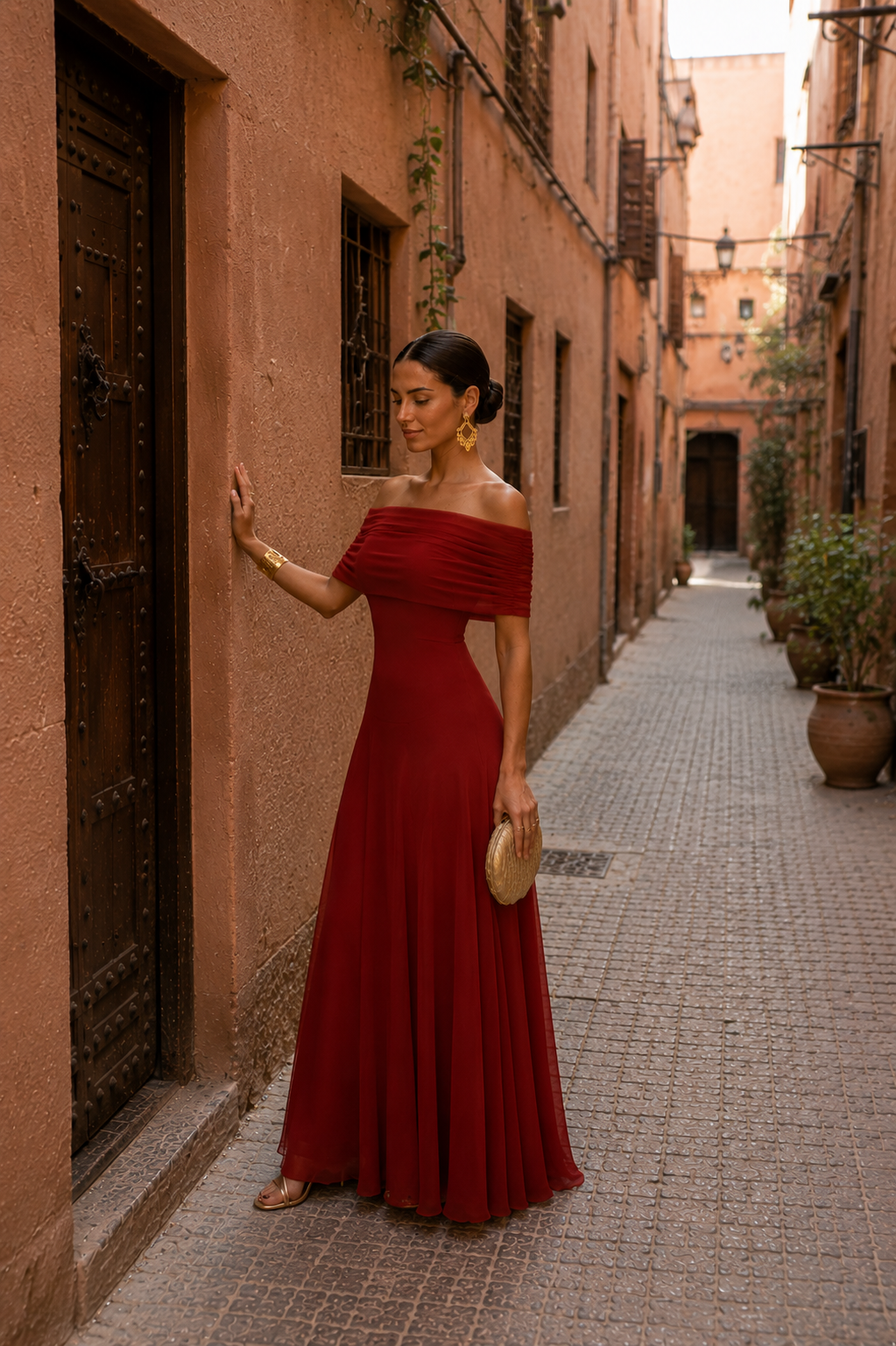 Toledo Terracota Valmont — Vestido | Colección Marrakech