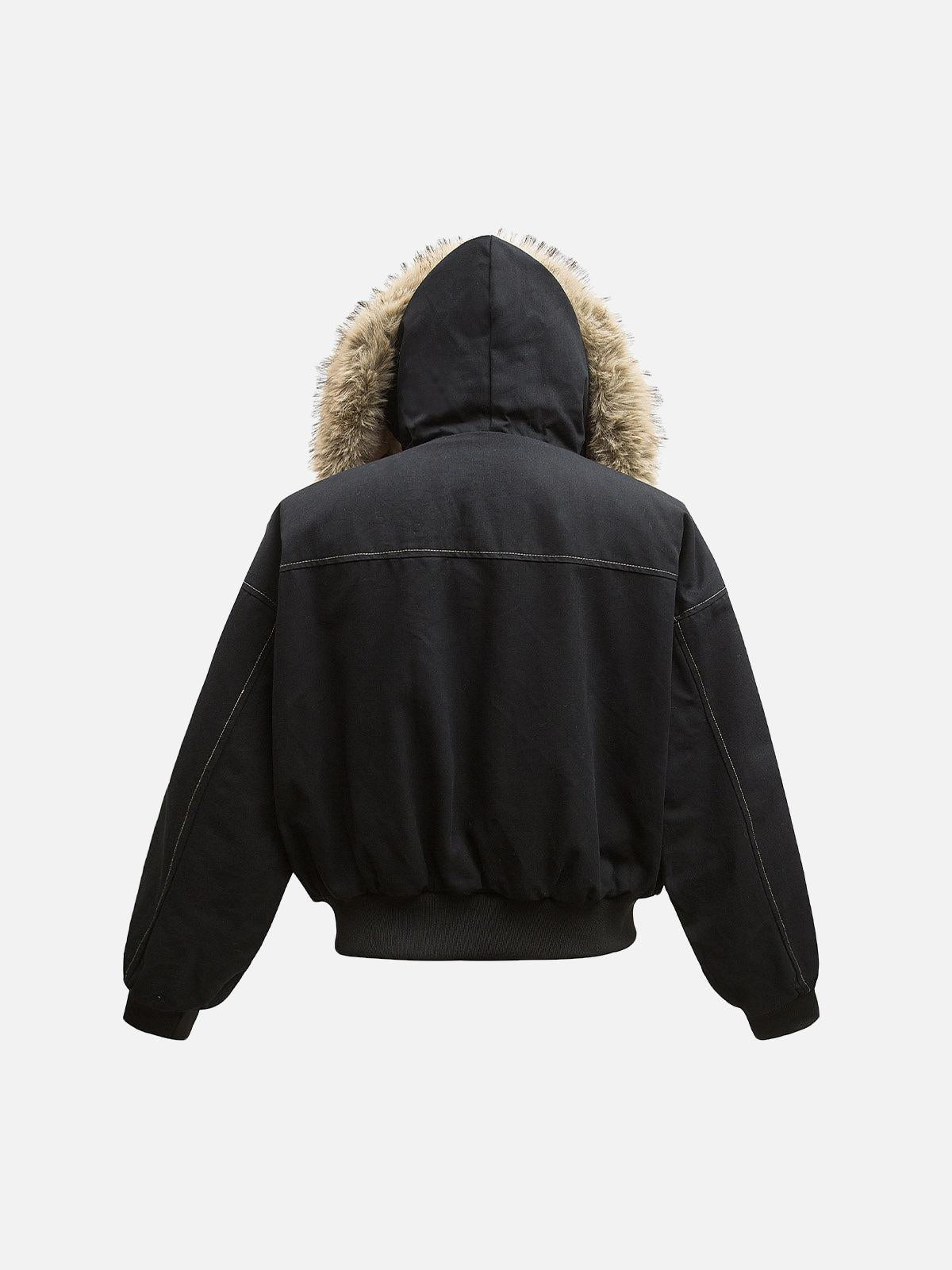 Chaqueta Fur Bomber Valmont — Distinción urbana irresistible | Urban