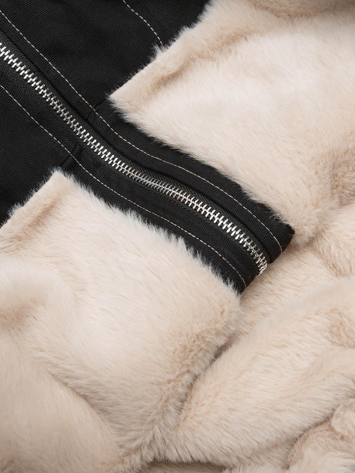 Chaqueta Fur Bomber Valmont — Distinción urbana irresistible | Urban