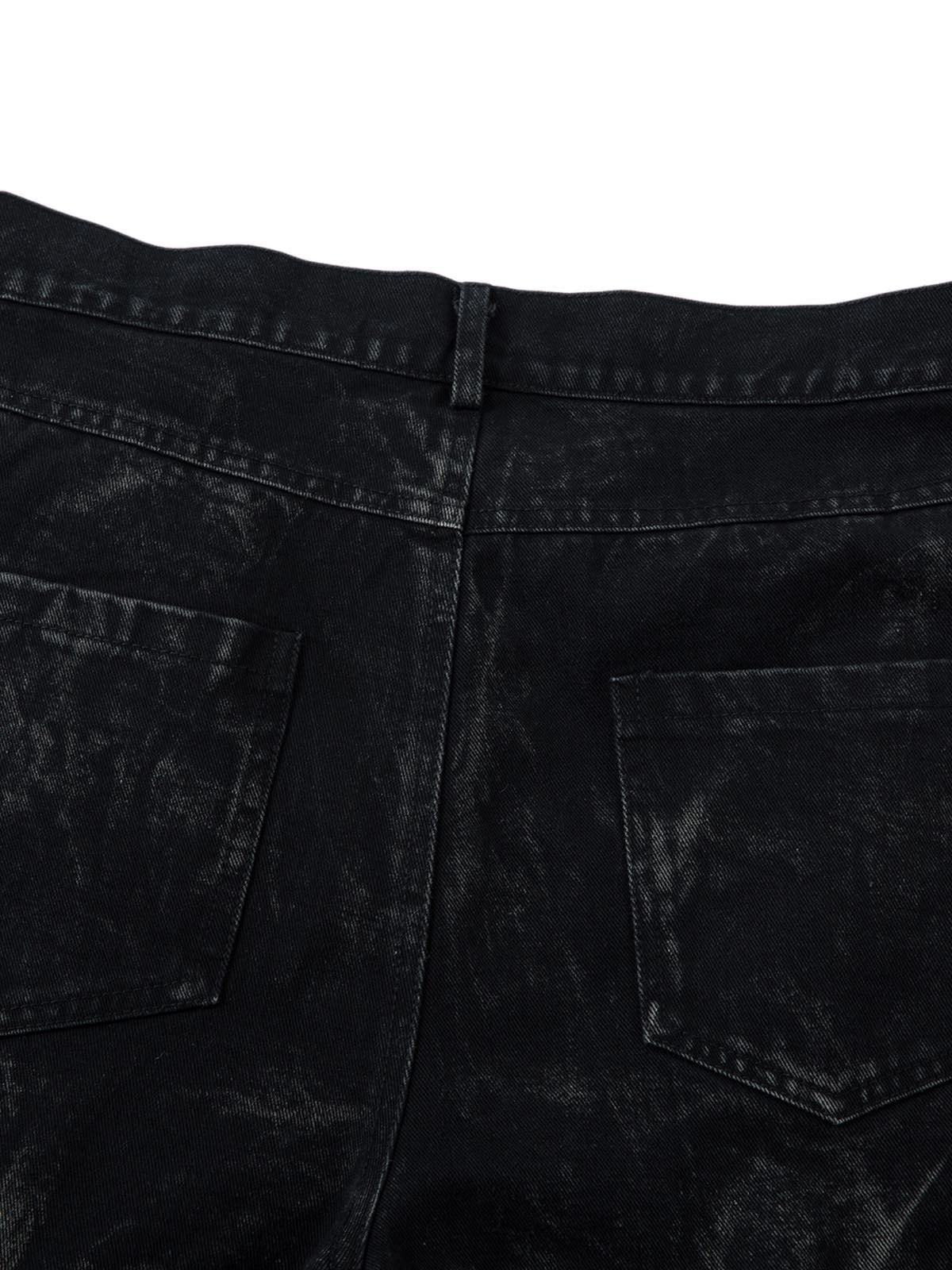 Vaquero Lavado Pesado Plisado Valmont — Distinción urbana irresistible | Vintage Wash