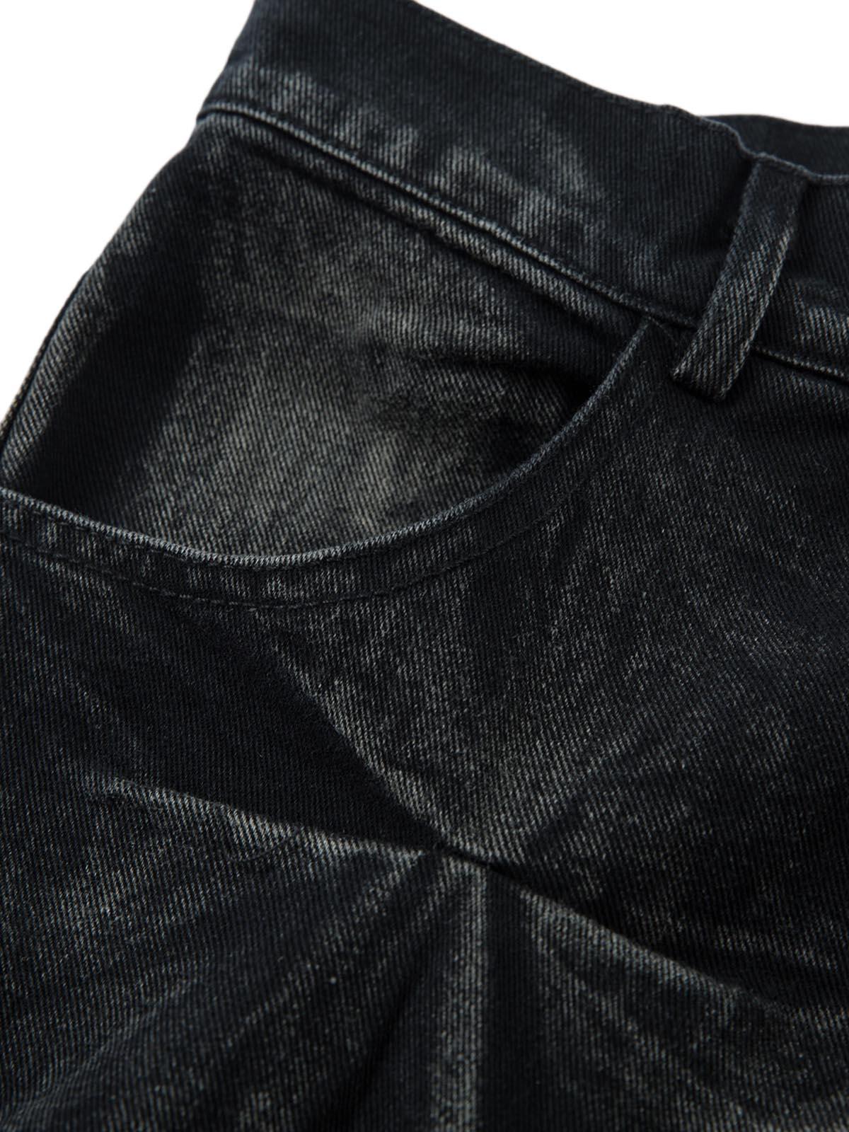 Vaquero Lavado Pesado Plisado Valmont — Distinción urbana irresistible | Vintage Wash