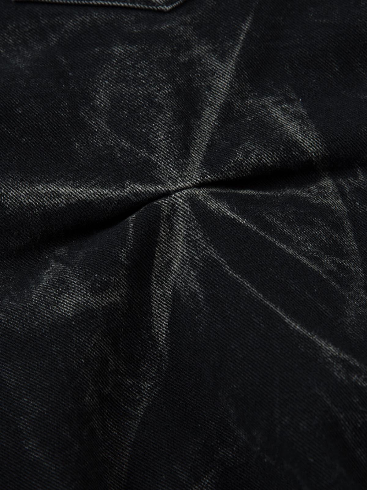 Vaquero Lavado Pesado Plisado Valmont — Distinción urbana irresistible | Vintage Wash