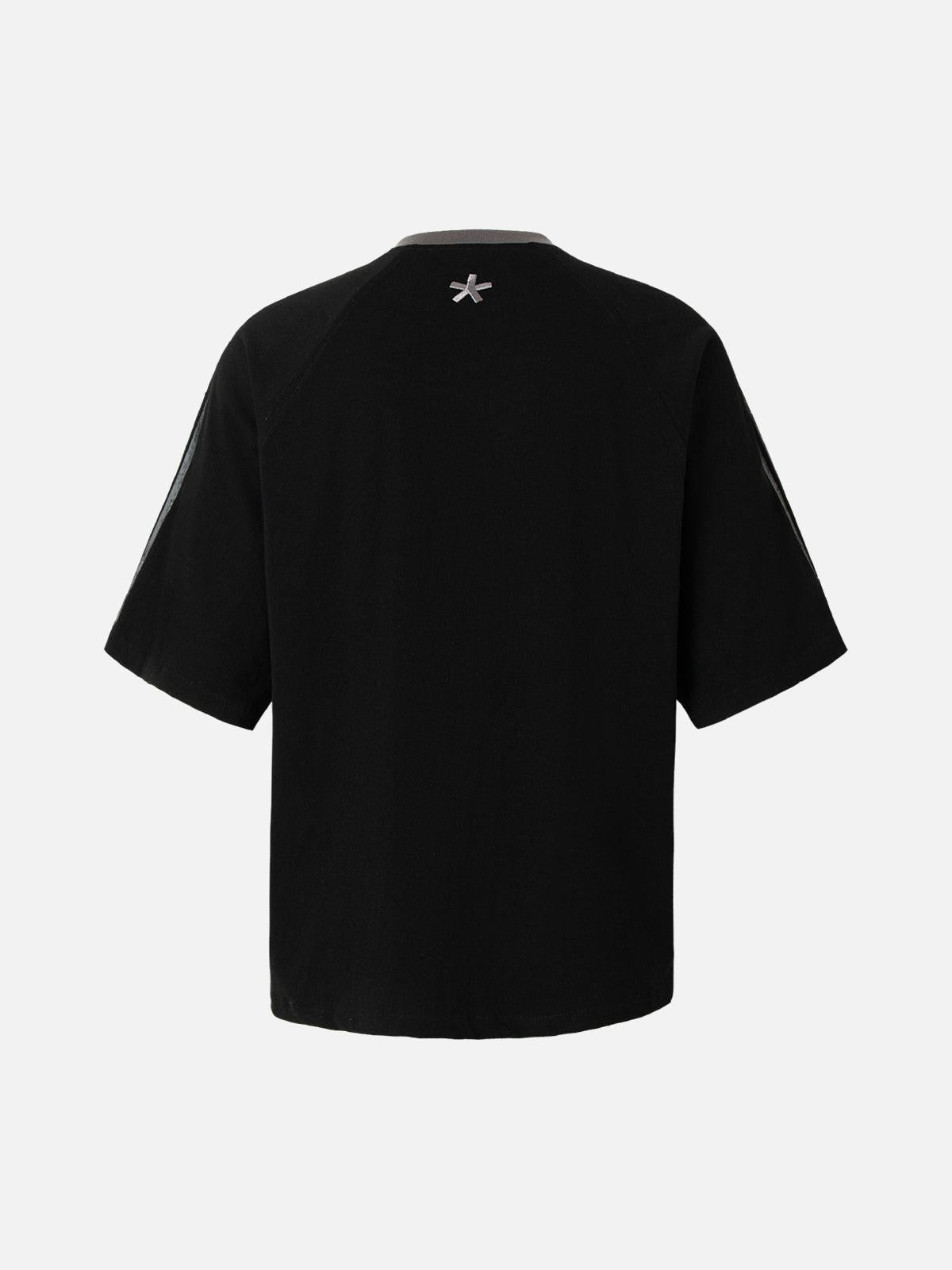 Camiseta Metal Collar Valmont — Distinción urbana irresistible | Vintage Wash