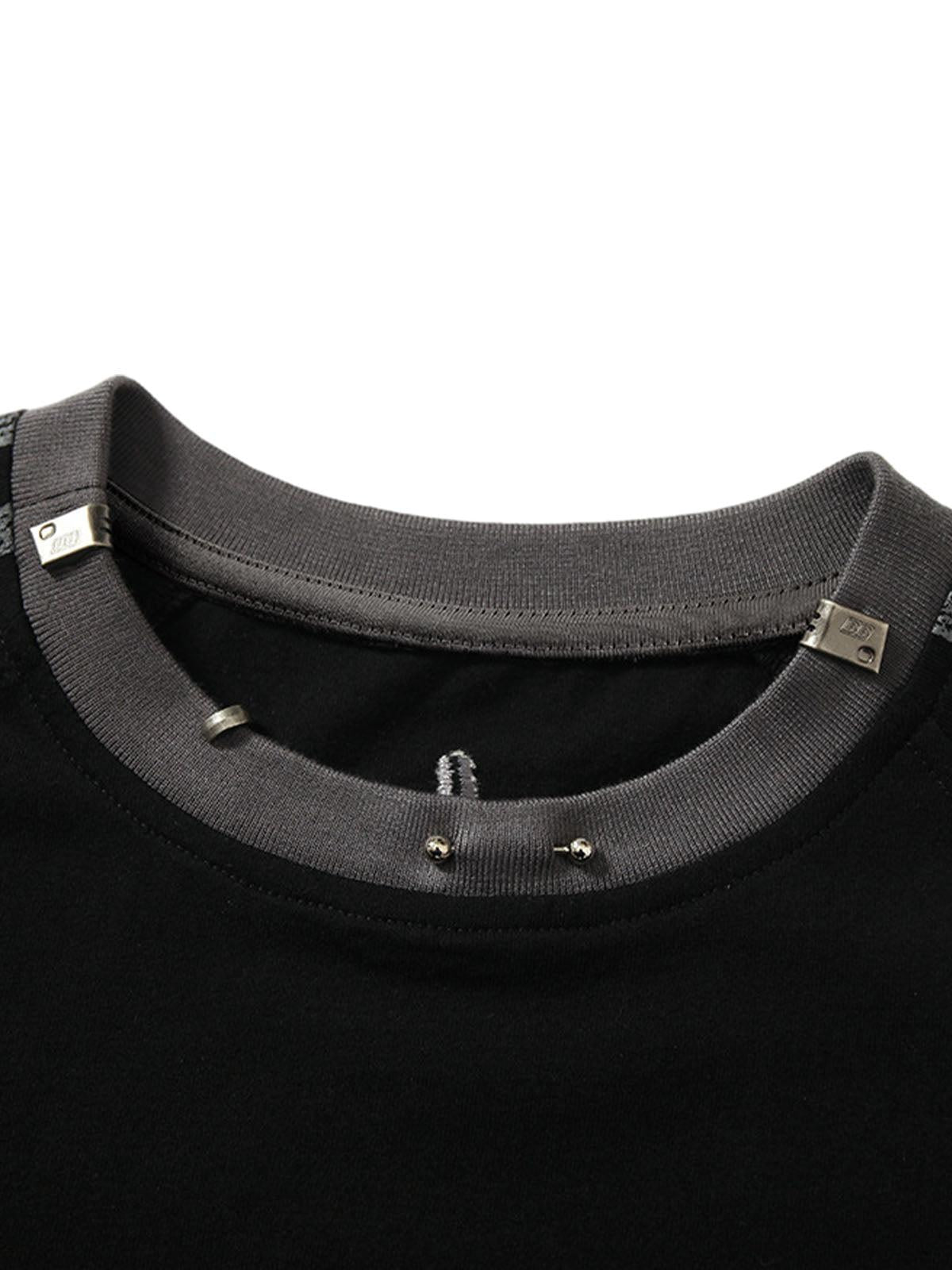 Camiseta Metal Collar Valmont — Distinción urbana irresistible | Vintage Wash