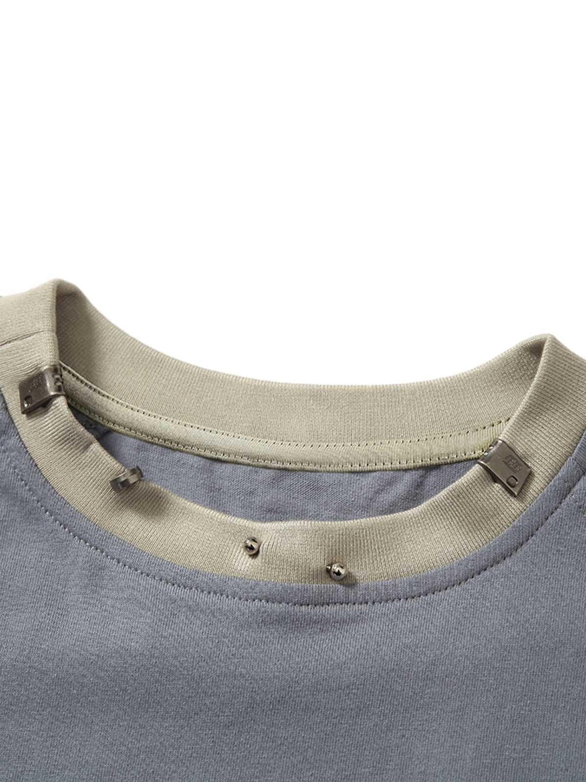 Camiseta Metal Collar Valmont — Distinción urbana irresistible | Vintage Wash