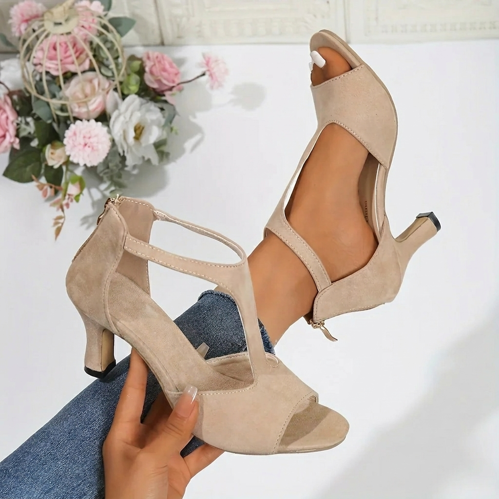 Tacón Isabelle Valmont — Tacón de Gala Confort Absoluto | Negro, Camel, Rojo y Amarillo
