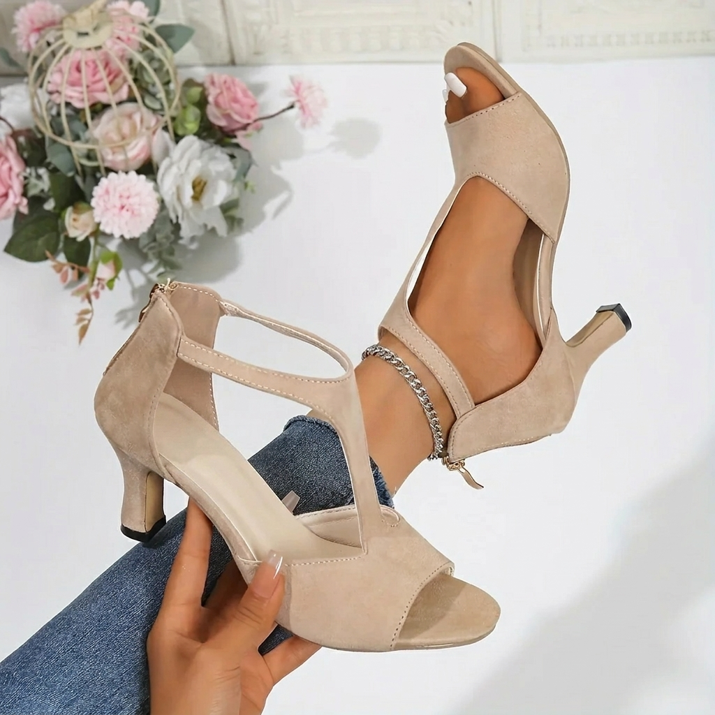 Tacón Isabelle Valmont — Tacón de Gala Confort Absoluto | Negro, Camel, Rojo y Amarillo
