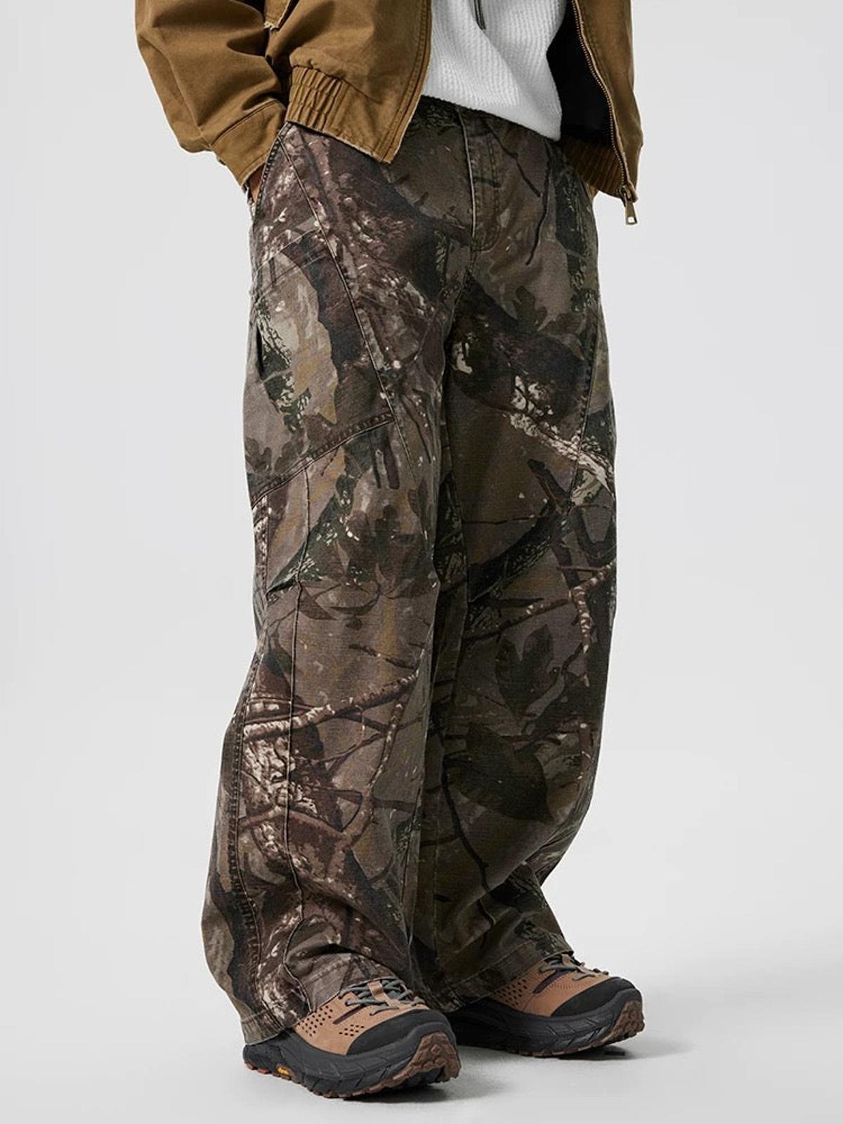 Pantalón Cargo Camo Casual Valmont — Distinción urbana irresistible | Verde