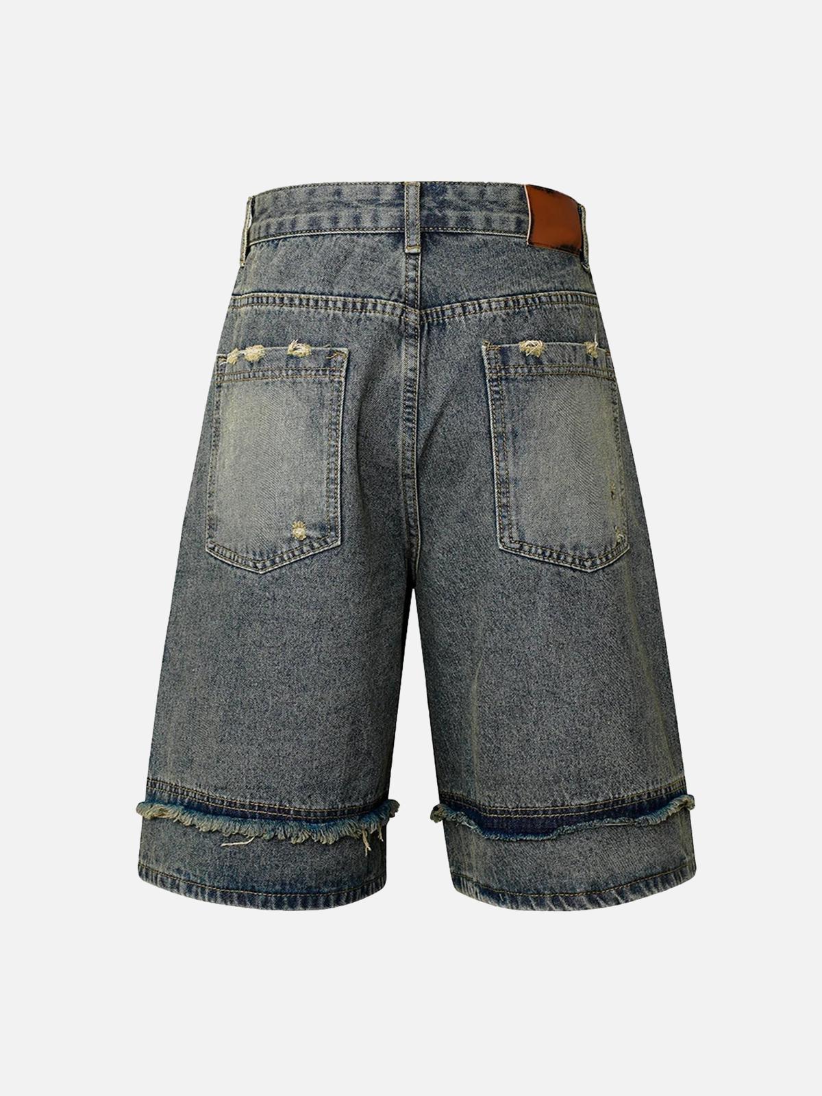 Vaquero Washed Distressed Valmont — Distinción urbana irresistible | Azul