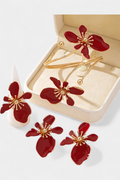 Floral Set Valmont — Set Pulsera + Pendientes + Anillos | Joyería