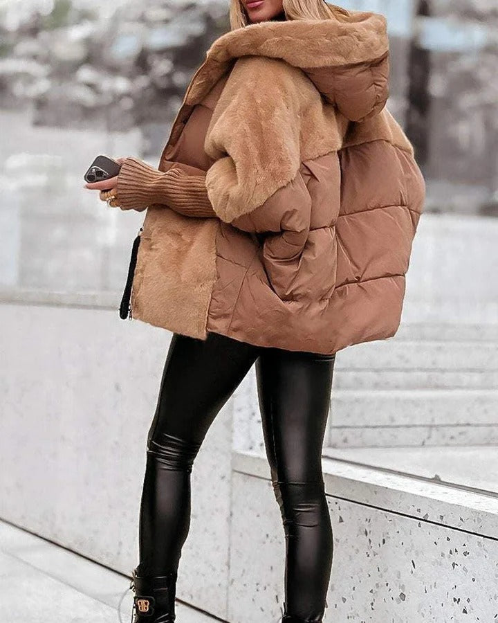 Raina Valmont — Chaqueta Acolchada Luxe Velvet | LIQUIDACIÓN 70%
