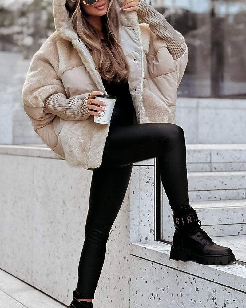 Raina Valmont — Chaqueta Acolchada Luxe Velvet | LIQUIDACIÓN 70%