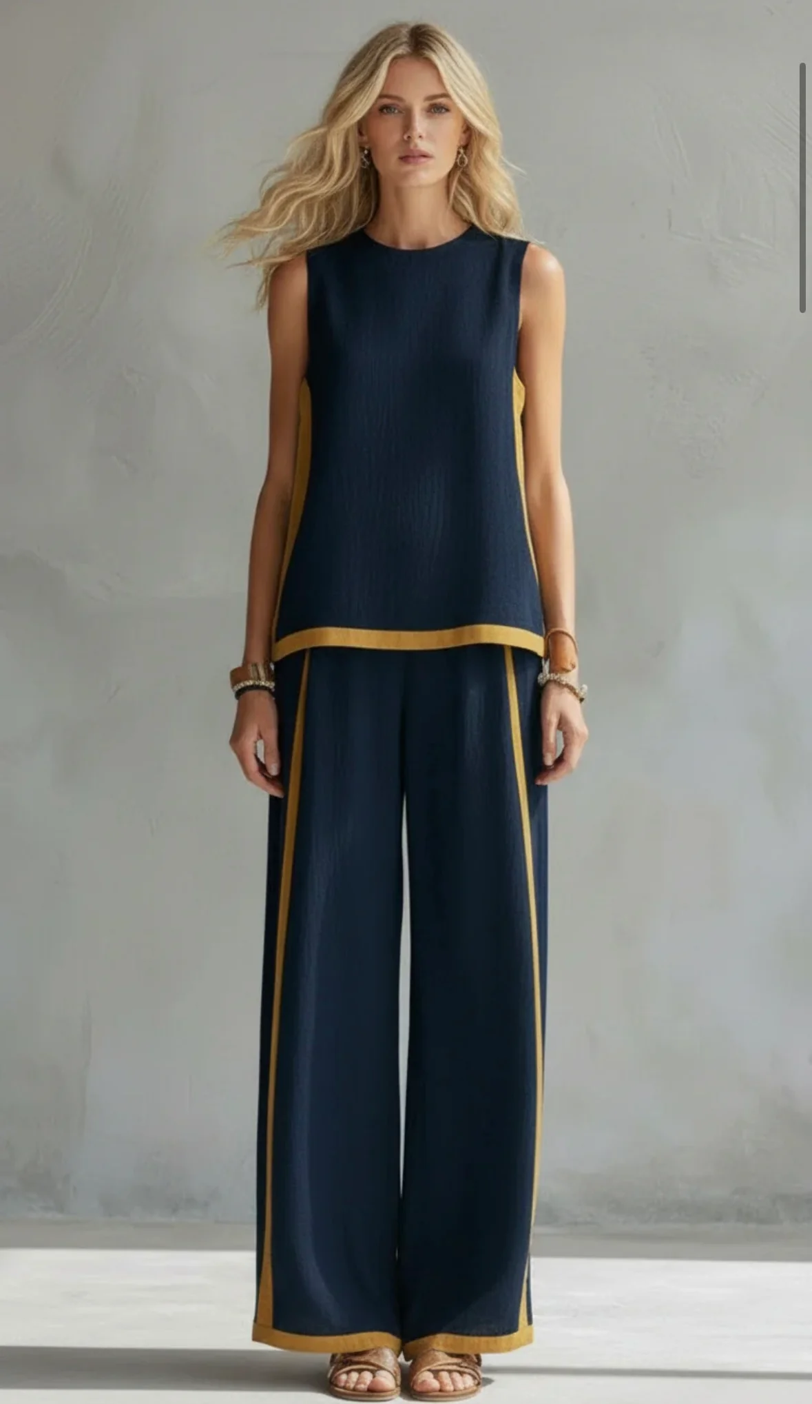 Leila Valmont — Conjunto Elegante Dos Piezas | LIQUIDACIÓN 50%