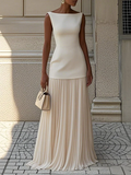Serena Valmont — Vestido Maxi Plisado | Verano 2026