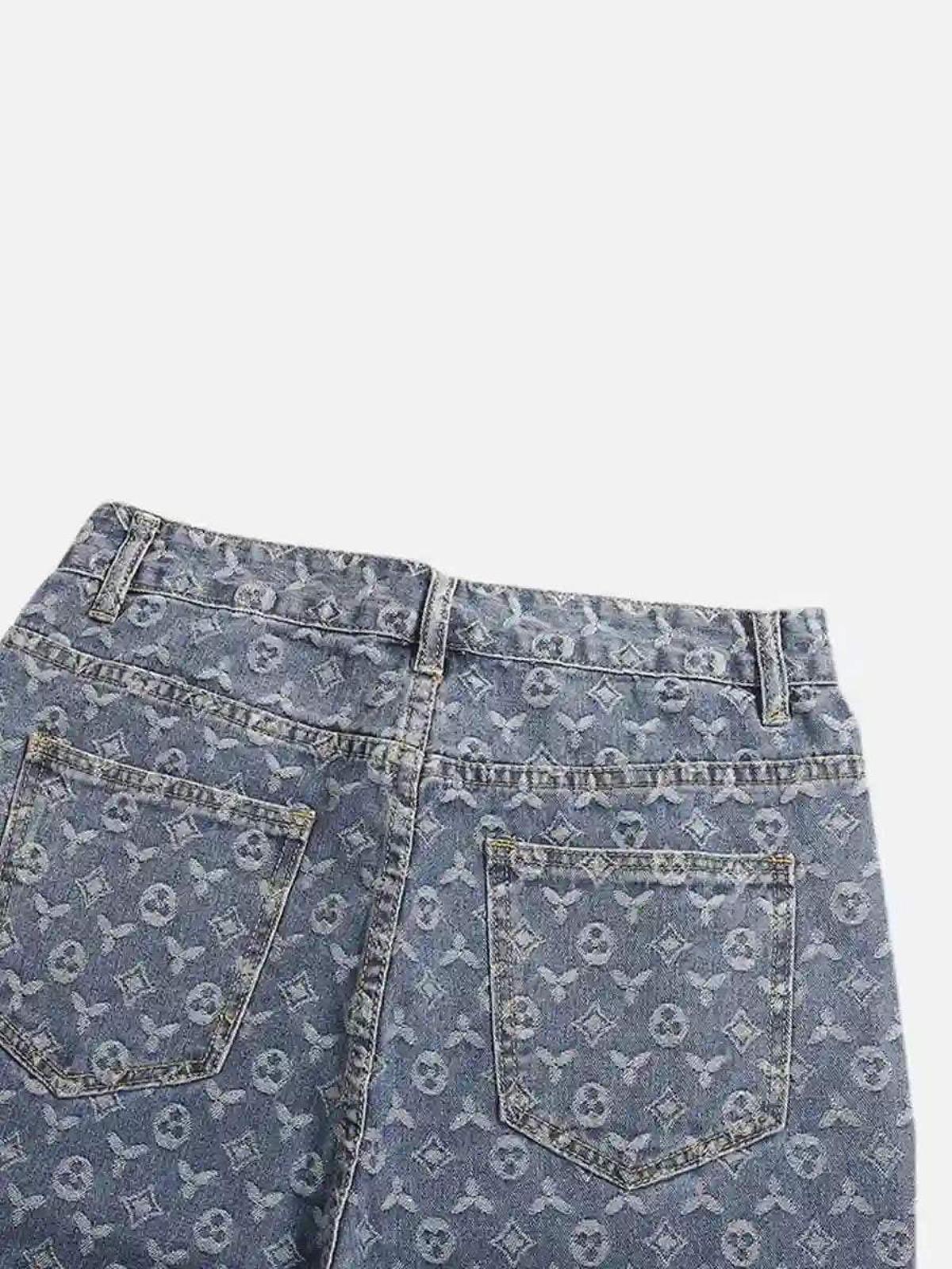 Vaquero Jacquard Denim Valmont — Distinción urbana irresistible | Denim