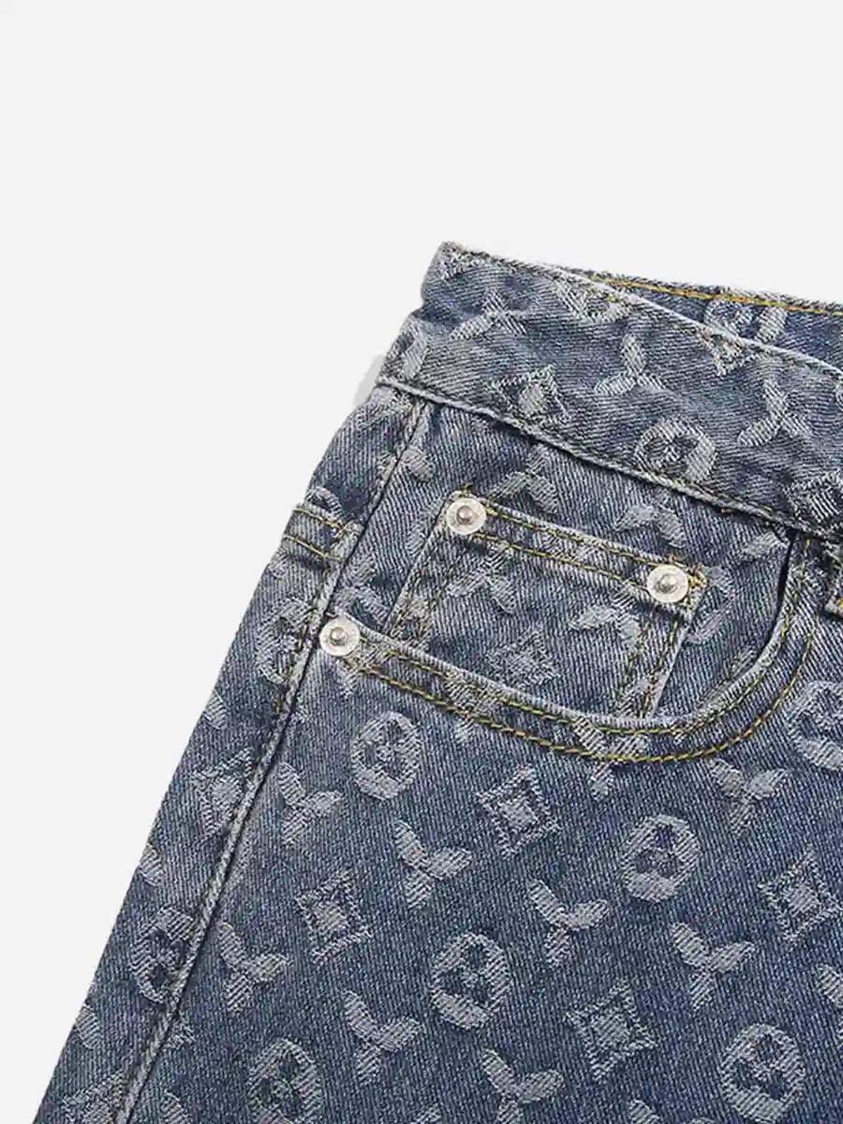Vaquero Jacquard Denim Valmont — Distinción urbana irresistible | Denim