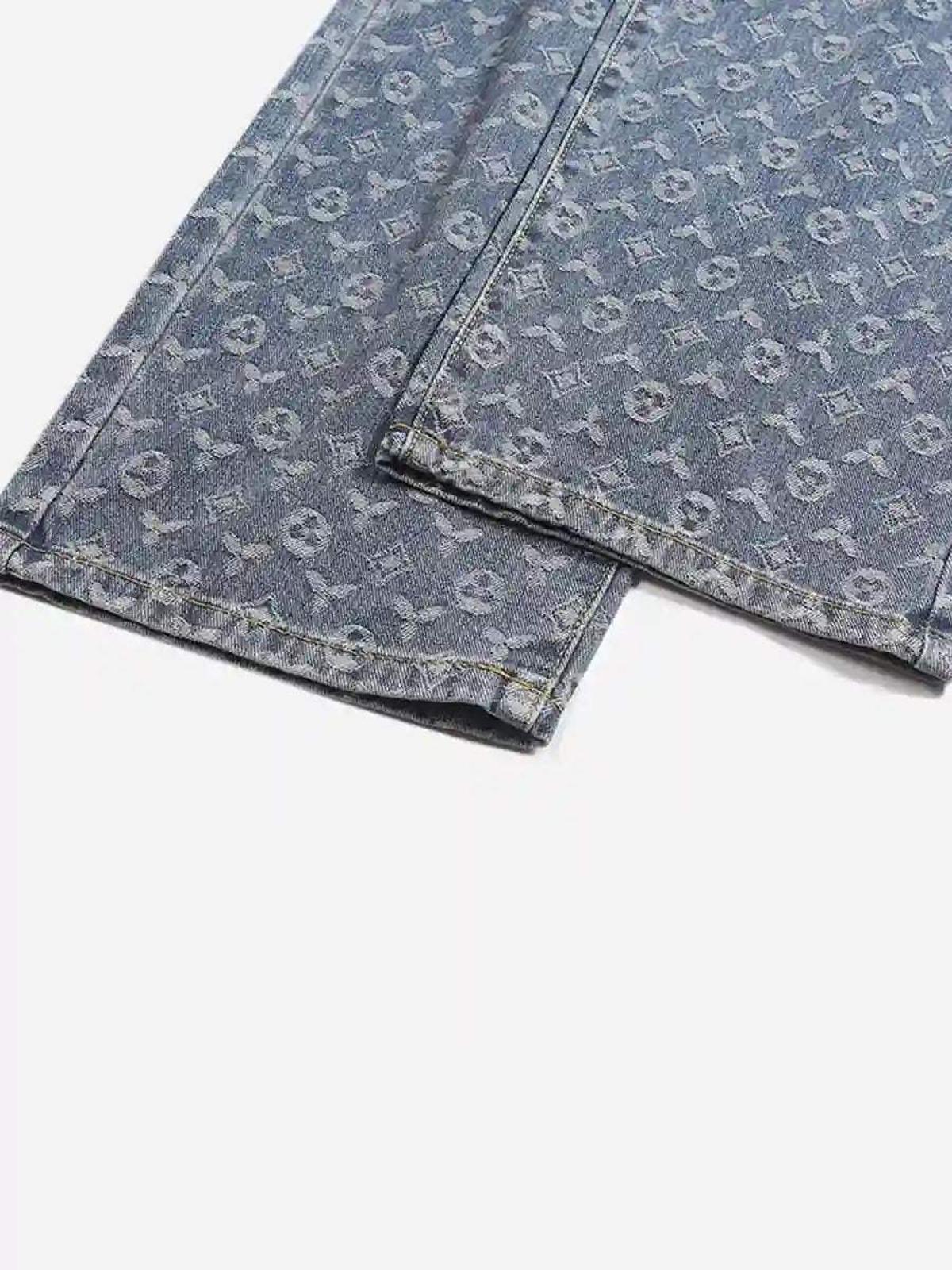 Vaquero Jacquard Denim Valmont — Distinción urbana irresistible | Denim