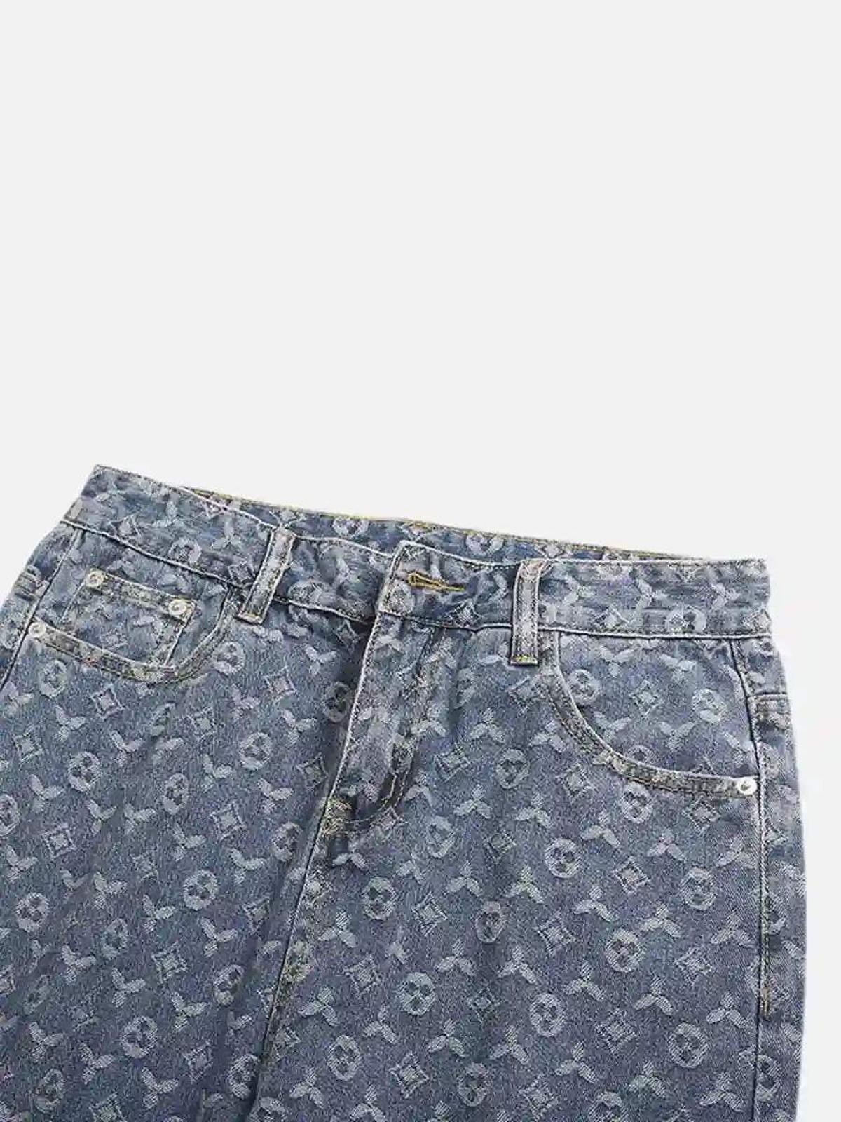 Vaquero Jacquard Denim Valmont — Distinción urbana irresistible | Denim