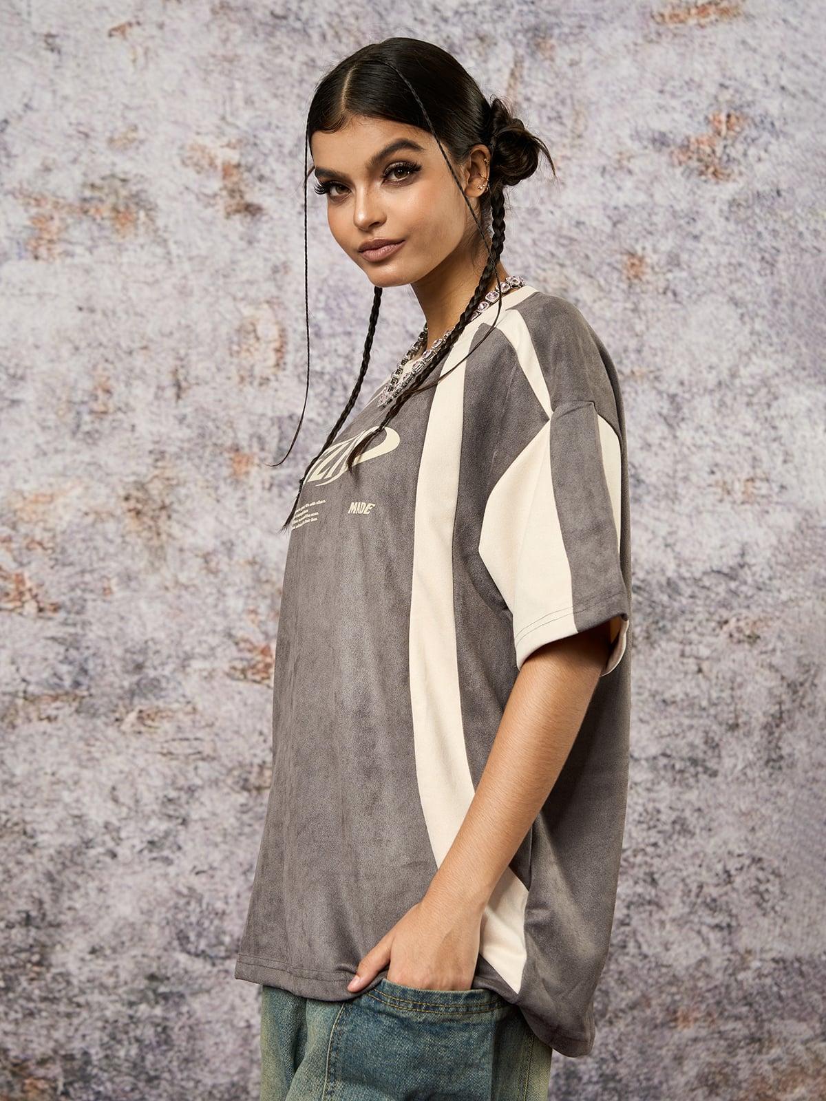 Camiseta Contrast Stitch Valmont — Distinción urbana irresistible | Multicolor