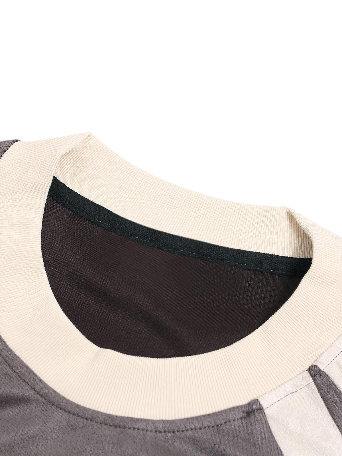 Camiseta Contrast Stitch Valmont — Distinción urbana irresistible | Multicolor