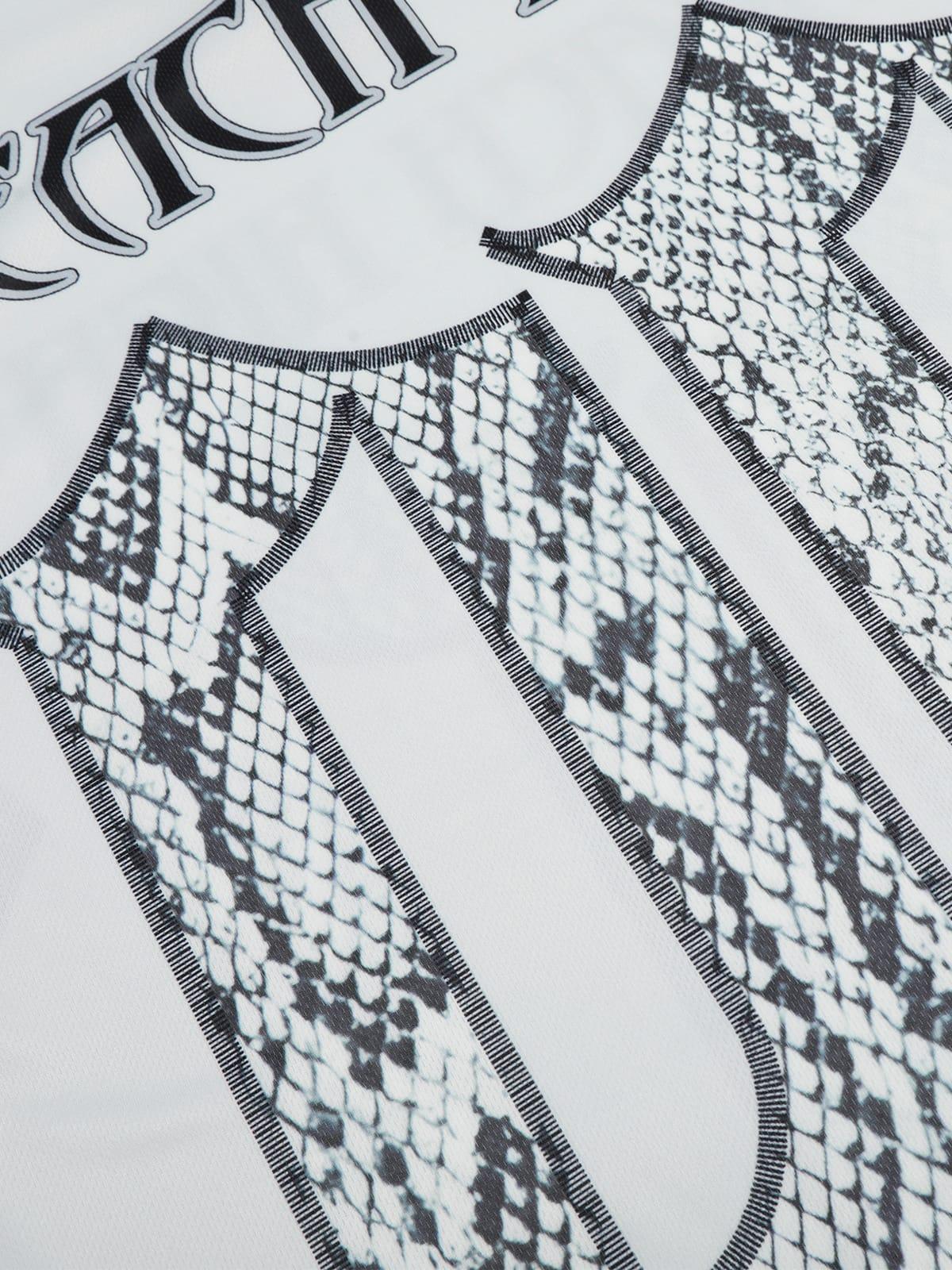 Camiseta Snake Jersey Valmont — Distinción urbana irresistible | Urban
