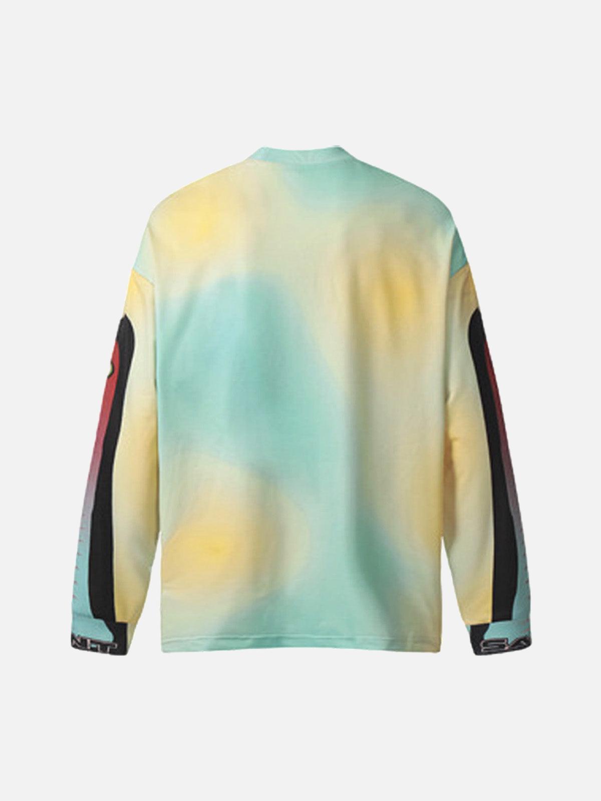 Camiseta Manga Larga Tie-Dye Jersey Valmont — Distinción urbana irresistible | Tie-Dye