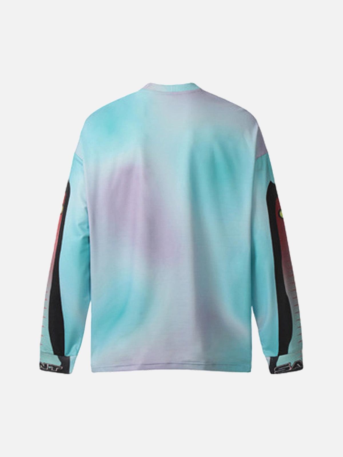 Camiseta Manga Larga Tie-Dye Jersey Valmont — Distinción urbana irresistible | Tie-Dye