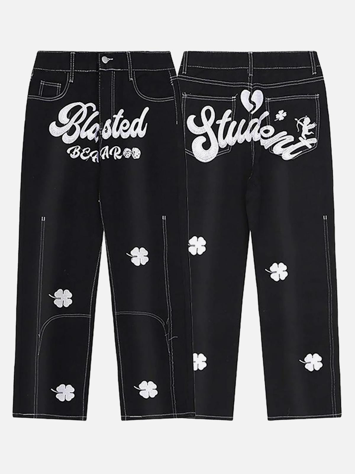 Vaquero Trébol de la Suerte Valmont — Distinción urbana irresistible | Denim