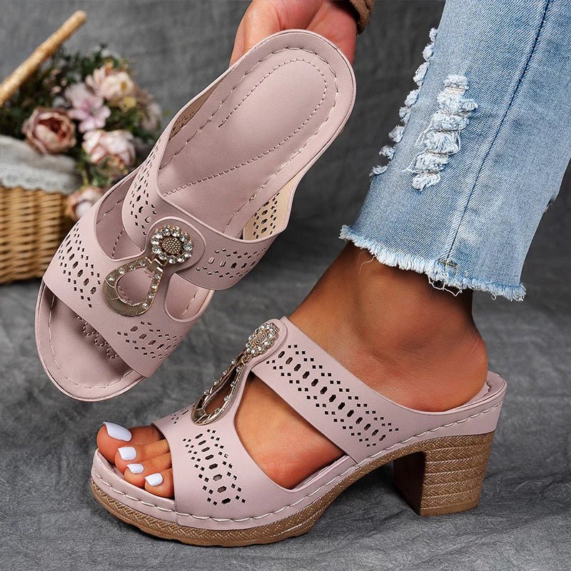 Sandalias Faith Valmont — libertad que acaricia el suelo | Sandalias Ortopédicas Chic & Confortables