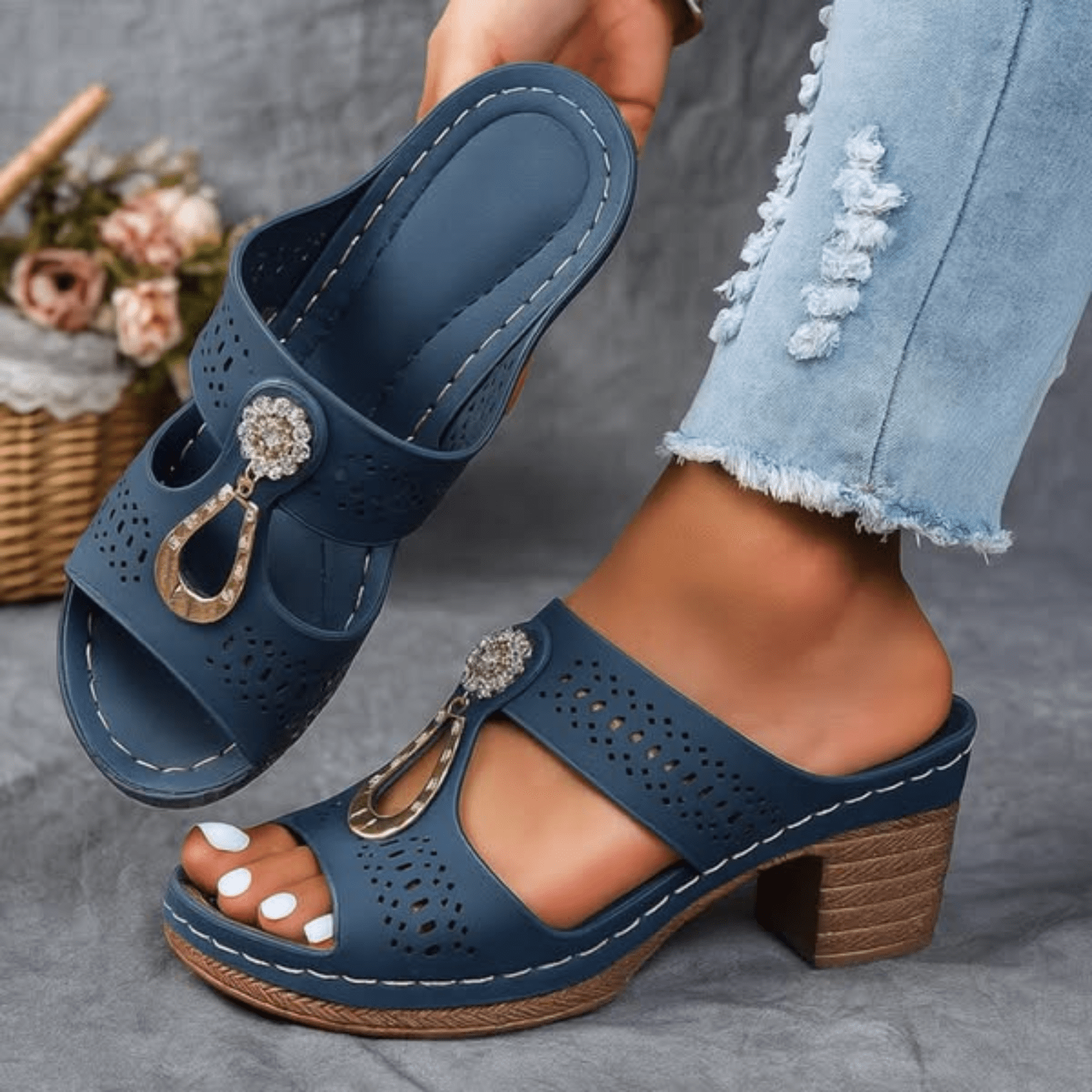 Sandalias Faith Valmont — libertad que acaricia el suelo | Sandalias Ortopédicas Chic & Confortables