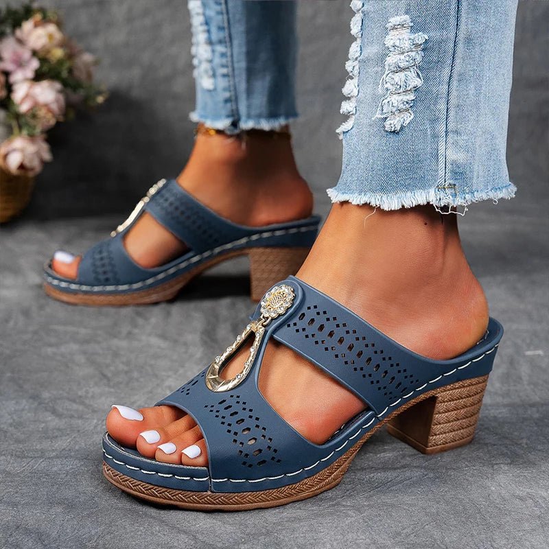 Sandalias Faith Valmont — libertad que acaricia el suelo | Sandalias Ortopédicas Chic & Confortables