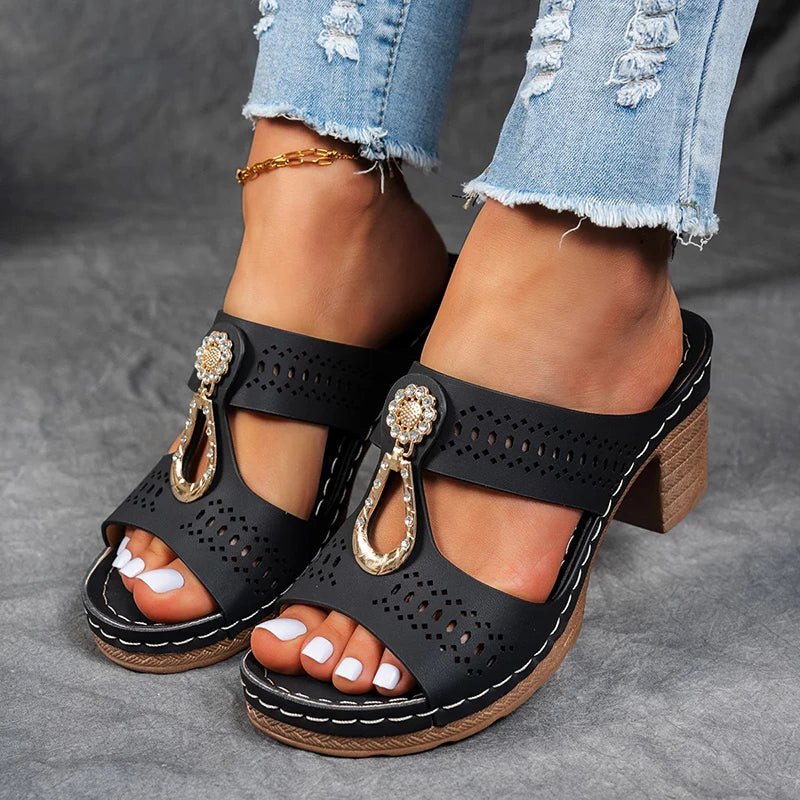Sandalias Faith Valmont — libertad que acaricia el suelo | Sandalias Ortopédicas Chic & Confortables