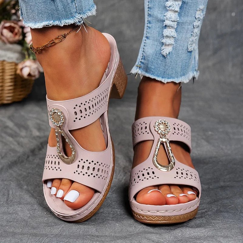 Sandalias Faith Valmont — libertad que acaricia el suelo | Sandalias Ortopédicas Chic & Confortables