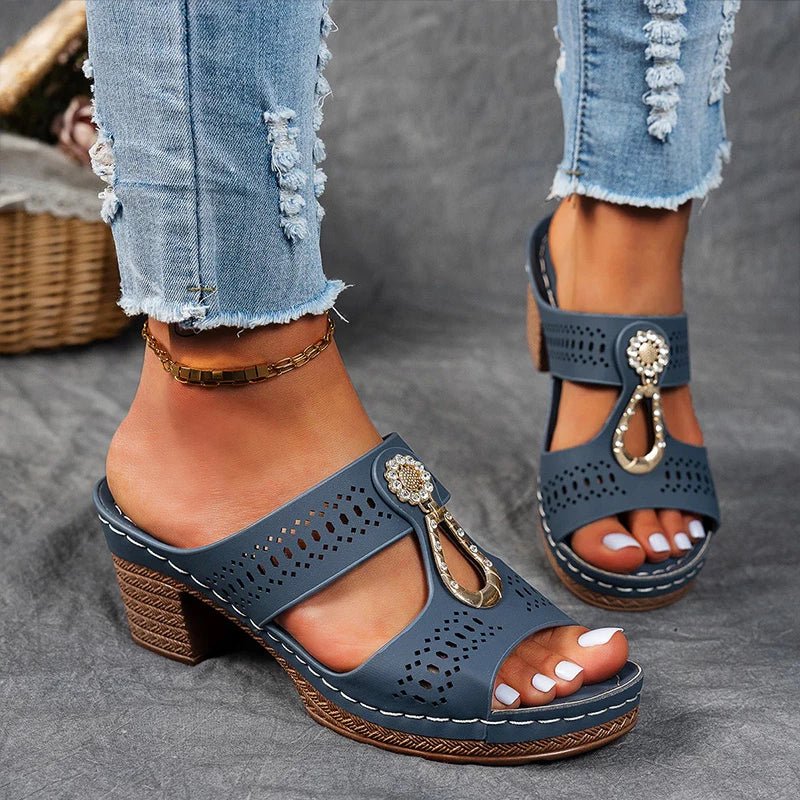 Sandalias Faith Valmont — libertad que acaricia el suelo | Sandalias Ortopédicas Chic & Confortables