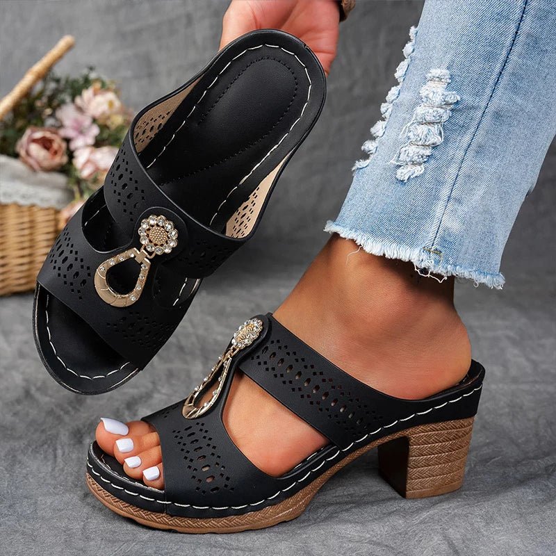 Sandalias Faith Valmont — libertad que acaricia el suelo | Sandalias Ortopédicas Chic & Confortables