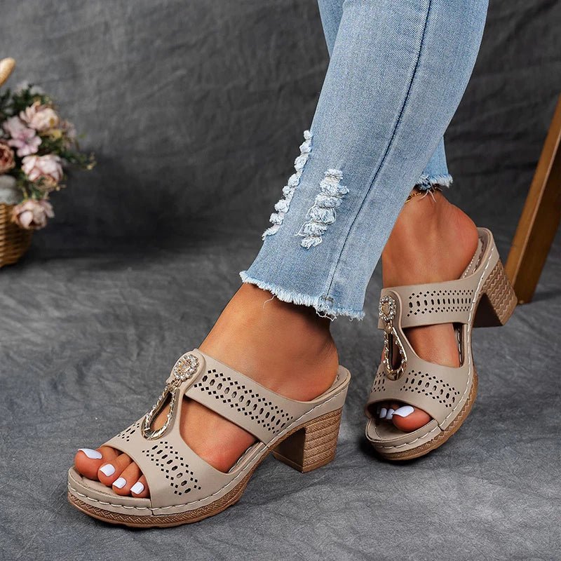 Sandalias Faith Valmont — libertad que acaricia el suelo | Sandalias Ortopédicas Chic & Confortables