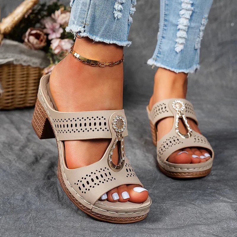 Sandalias Faith Valmont — libertad que acaricia el suelo | Sandalias Ortopédicas Chic & Confortables