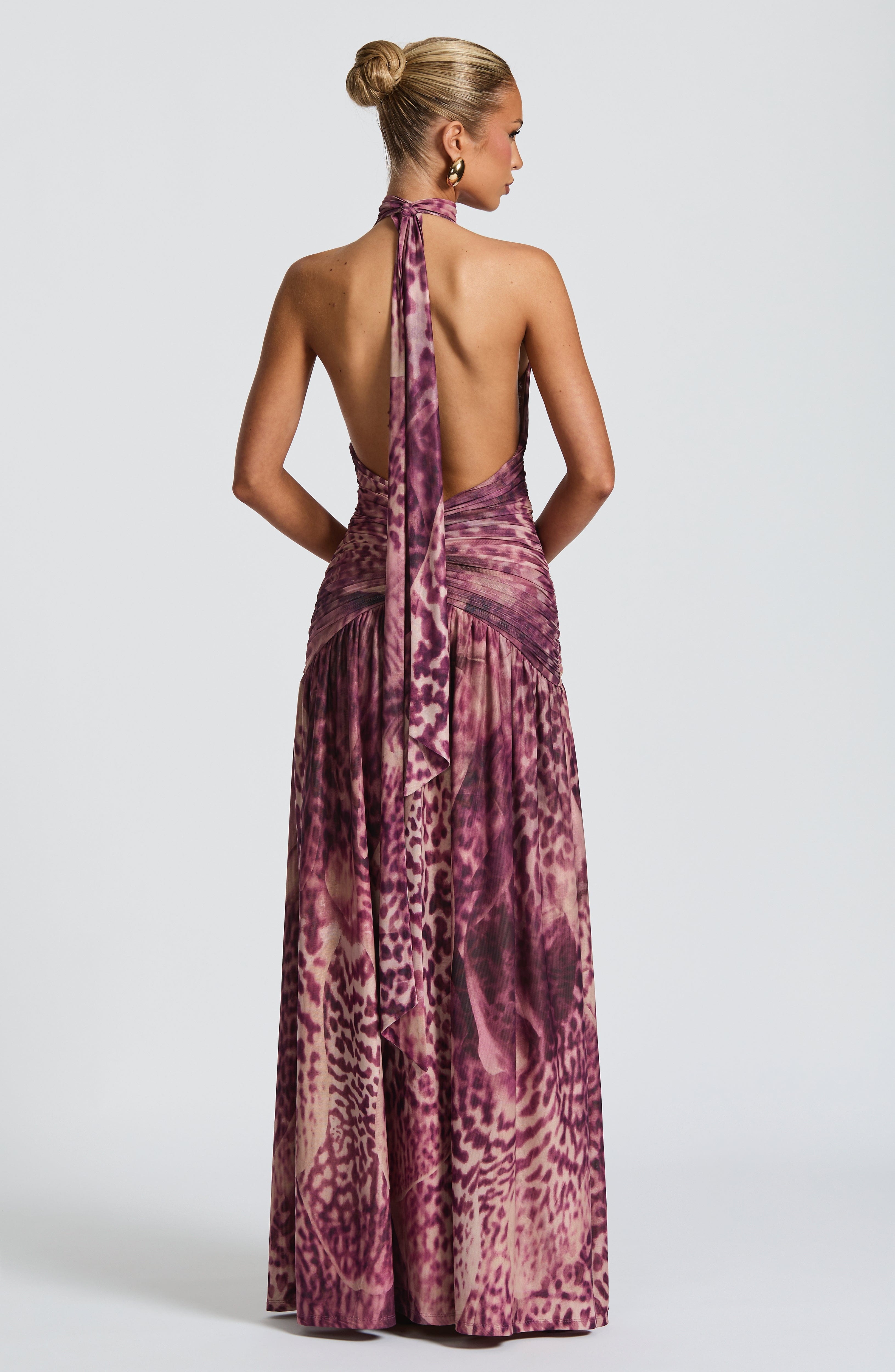 Melania Valmont — Vestido Largo Orquídea Magenta | LIQUIDACIÓN 50%