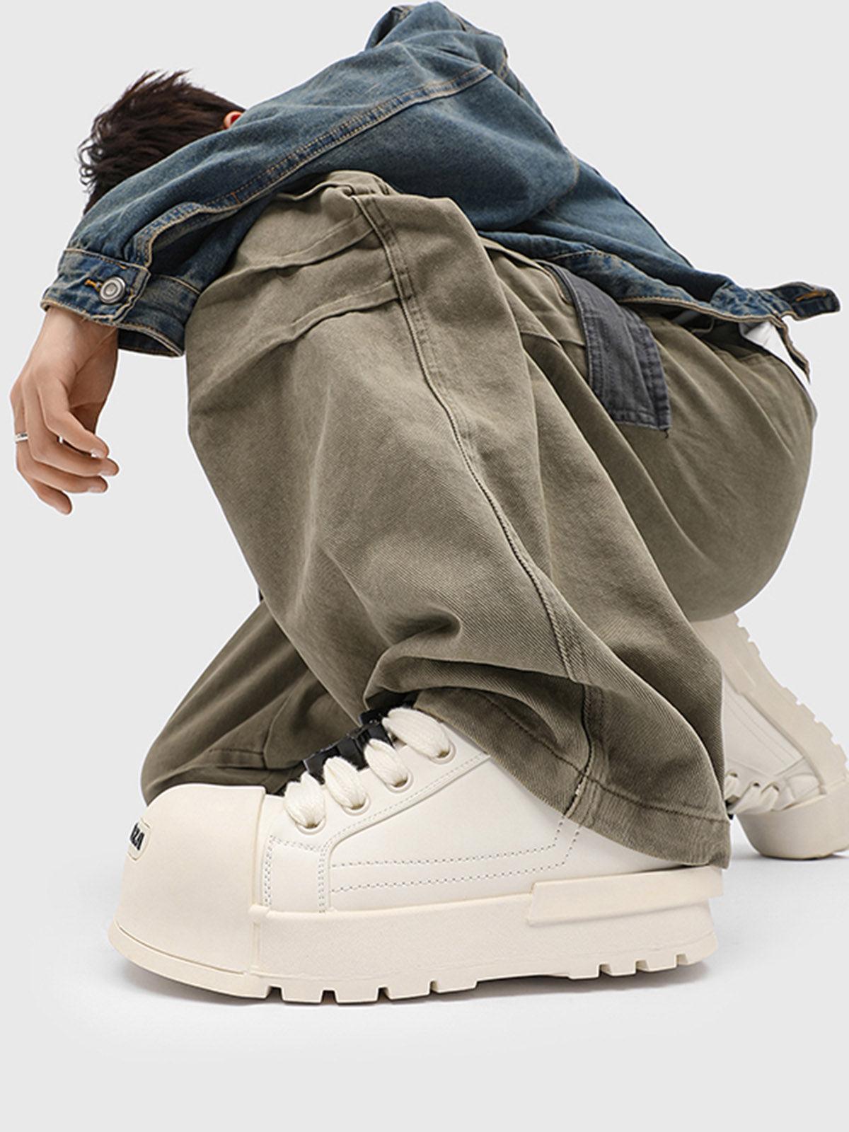 Zapatillas Monochrome Chunky Valmont — Distinción urbana irresistible | Monocromo