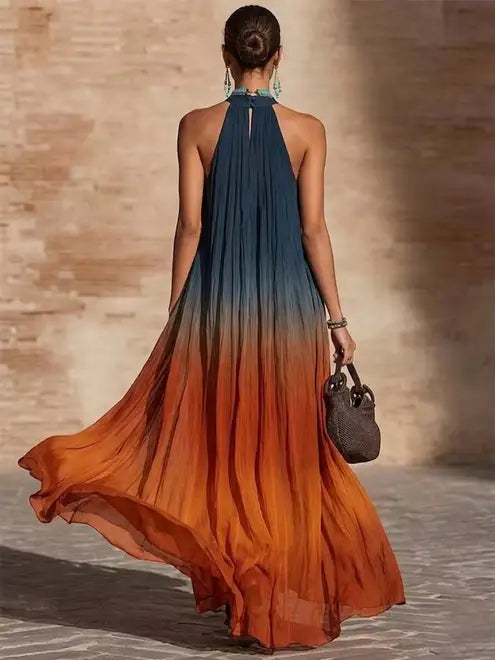 Paula | Vestido Largo - Modelo Halter