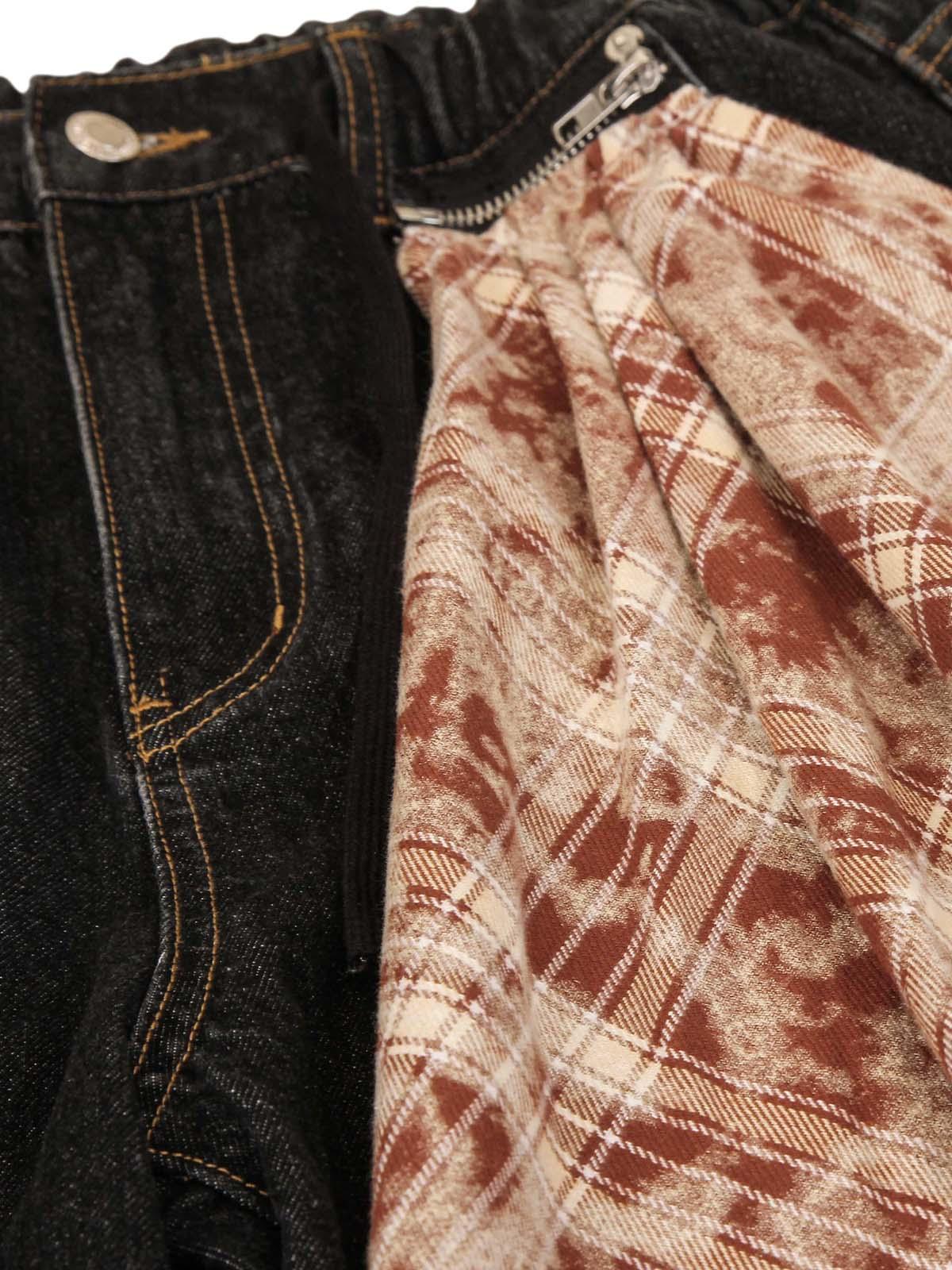 Vaquero Patchwork Plaid Valmont — Distinción urbana irresistible | Plaid