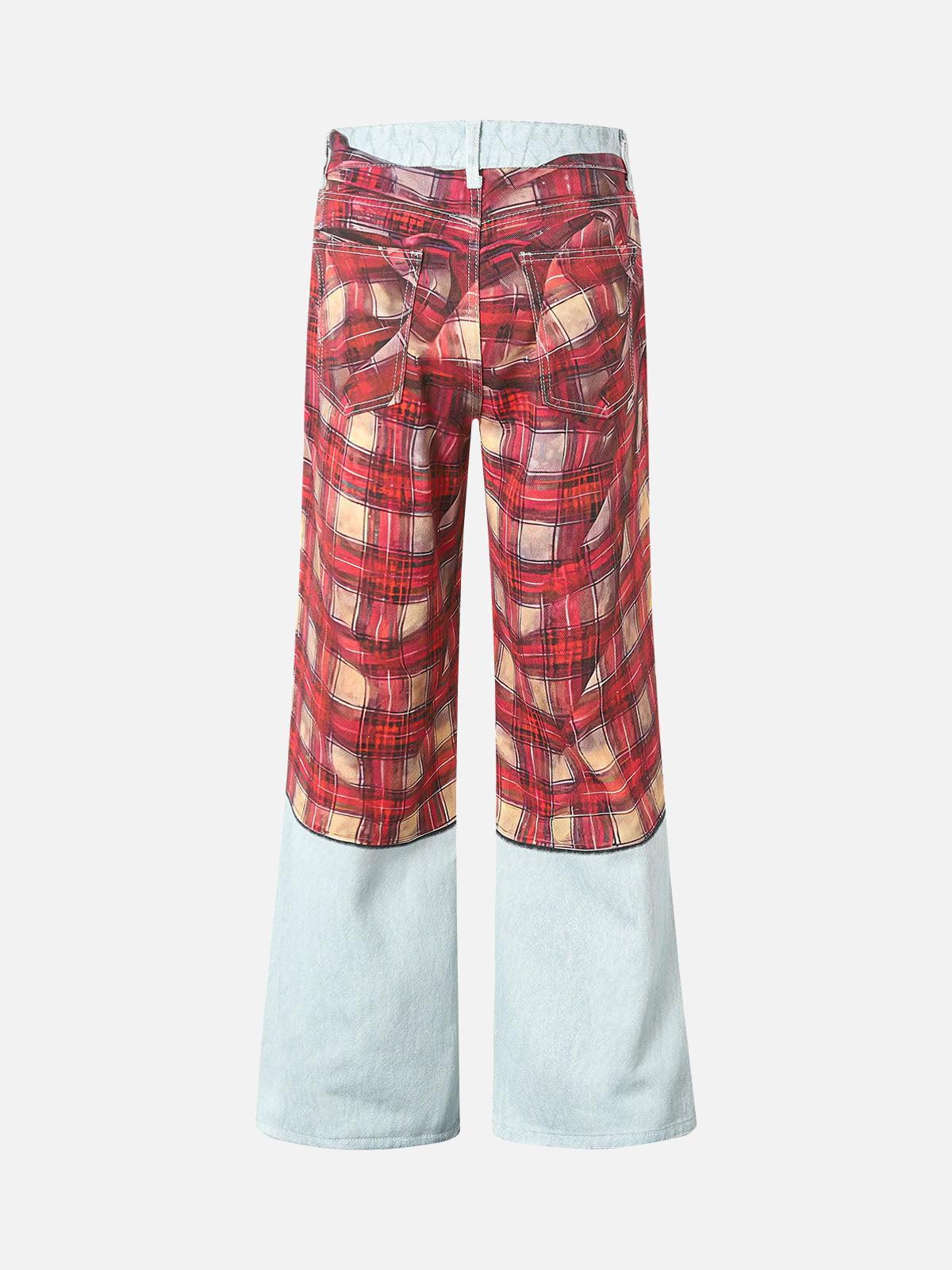 Vaquero Plaid Print Valmont — Distinción urbana irresistible | Plaid